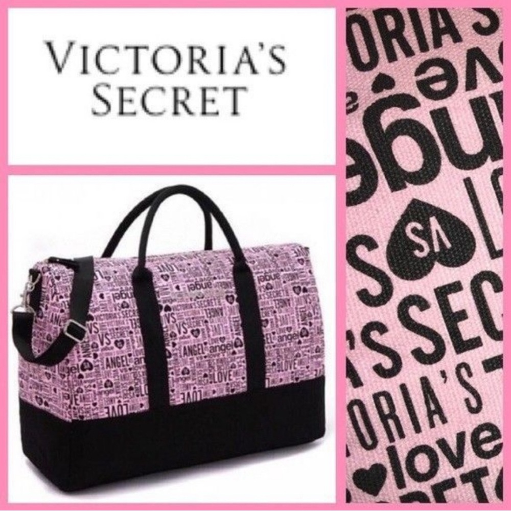 Victoria's Secret Getaway Weekender Duffle Bag - Picture 2 of 6